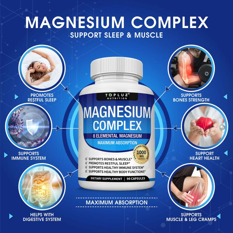 FINAL DAY: 40%OFF💪Magnesium Complex 8 Essential - Supports Bones, Muscles, Recovery, and Energy!