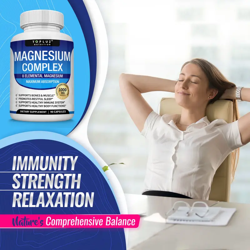 FINAL DAY: 40%OFF💪Magnesium Complex 8 Essential - Supports Bones, Muscles, Recovery, and Energy!