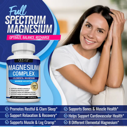 FINAL DAY: 40%OFF💪Magnesium Complex 8 Essential - Supports Bones, Muscles, Recovery, and Energy!