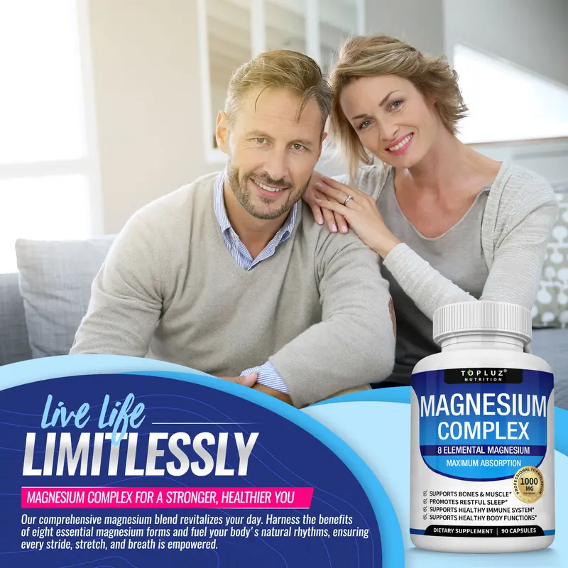 FINAL DAY: 40%OFF💪Magnesium Complex 8 Essential - Supports Bones, Muscles, Recovery, and Energy!