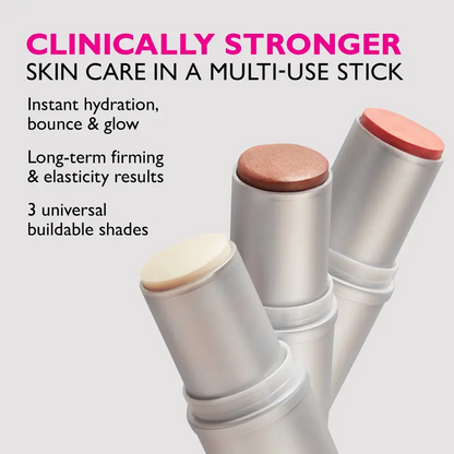 Instant FORMx Collagen Bounce Stick, Collagen-Infused Multi-Use Stick, Instant Hydration Skincare